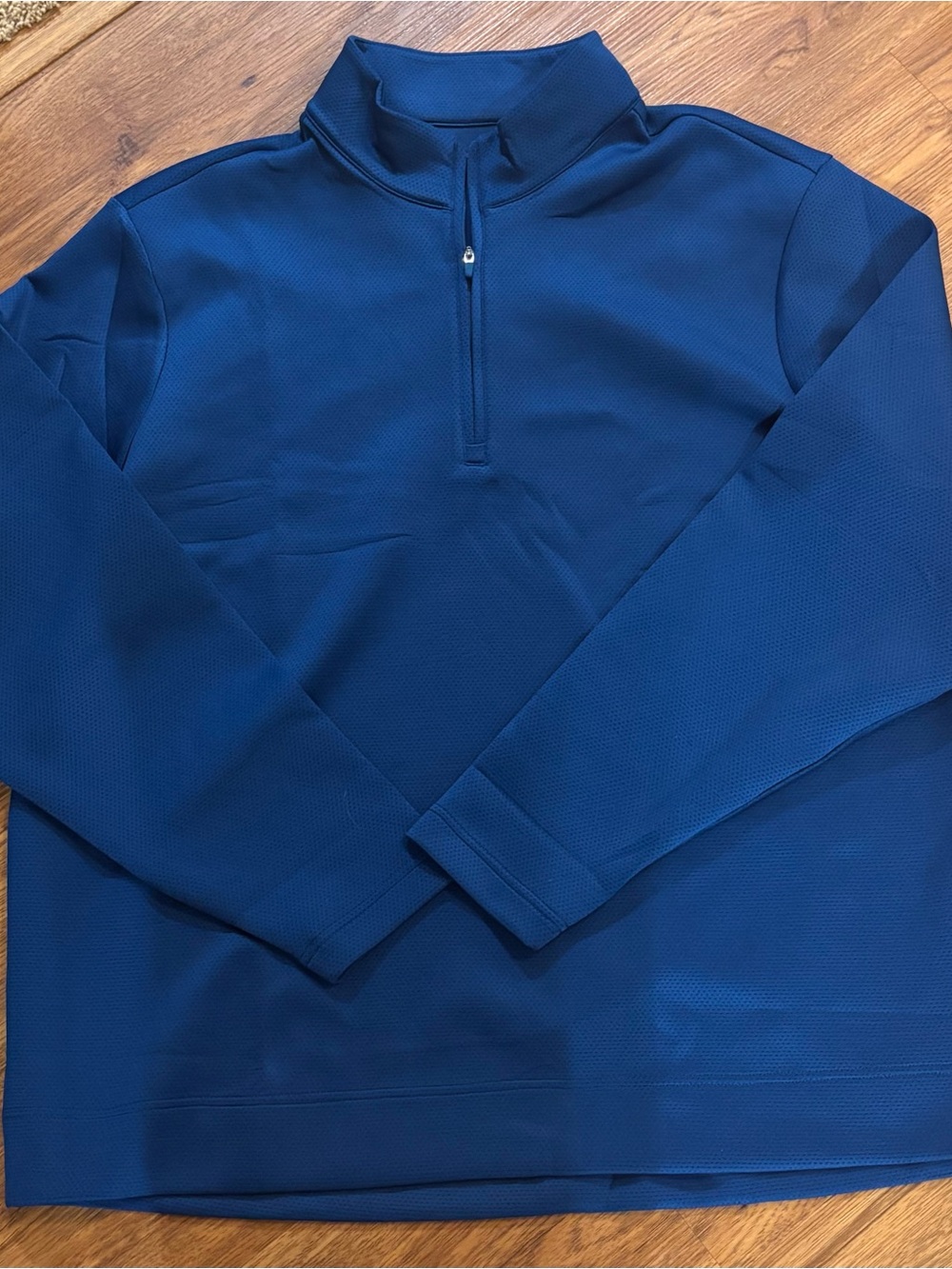 Salamander Resort Collection Men's Quarter-Zip Performance Pullover - Blue